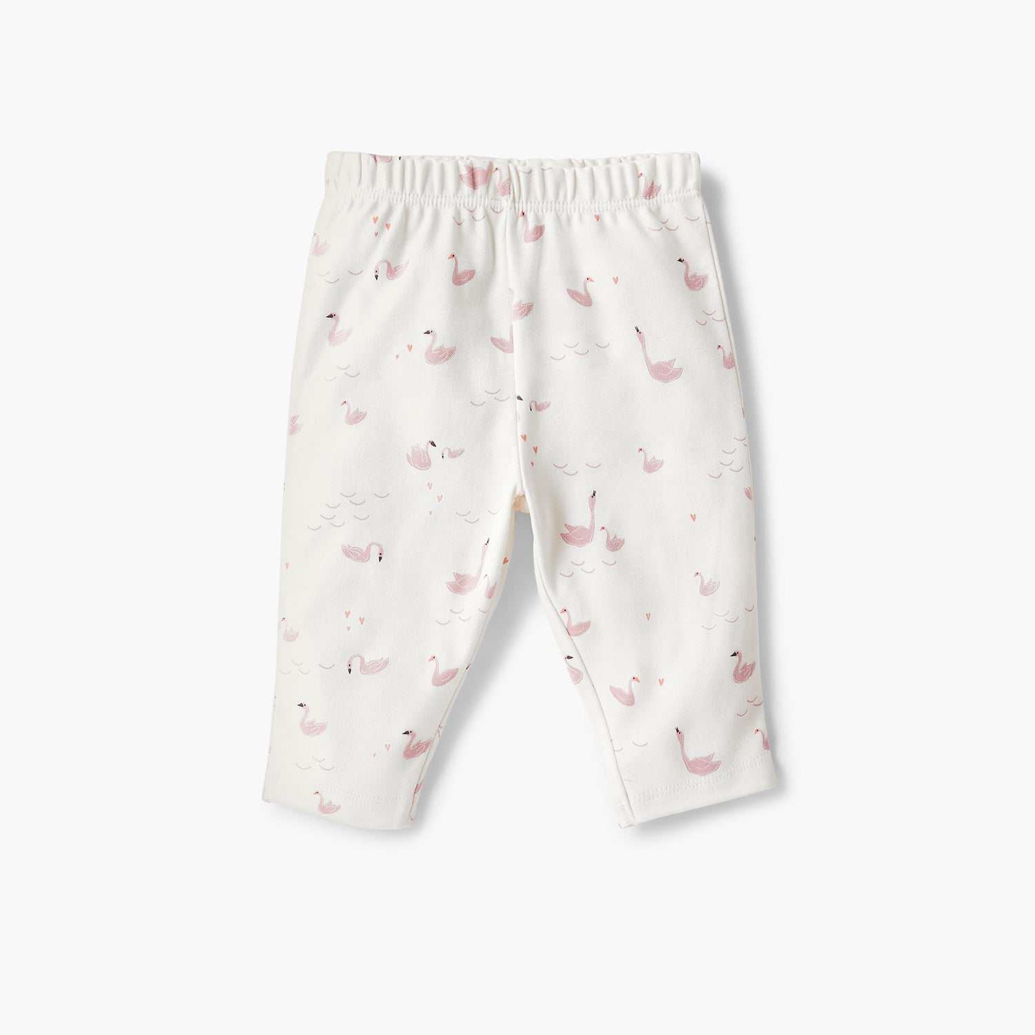 Juniors Swan Print T-shirt and Pyjama Set