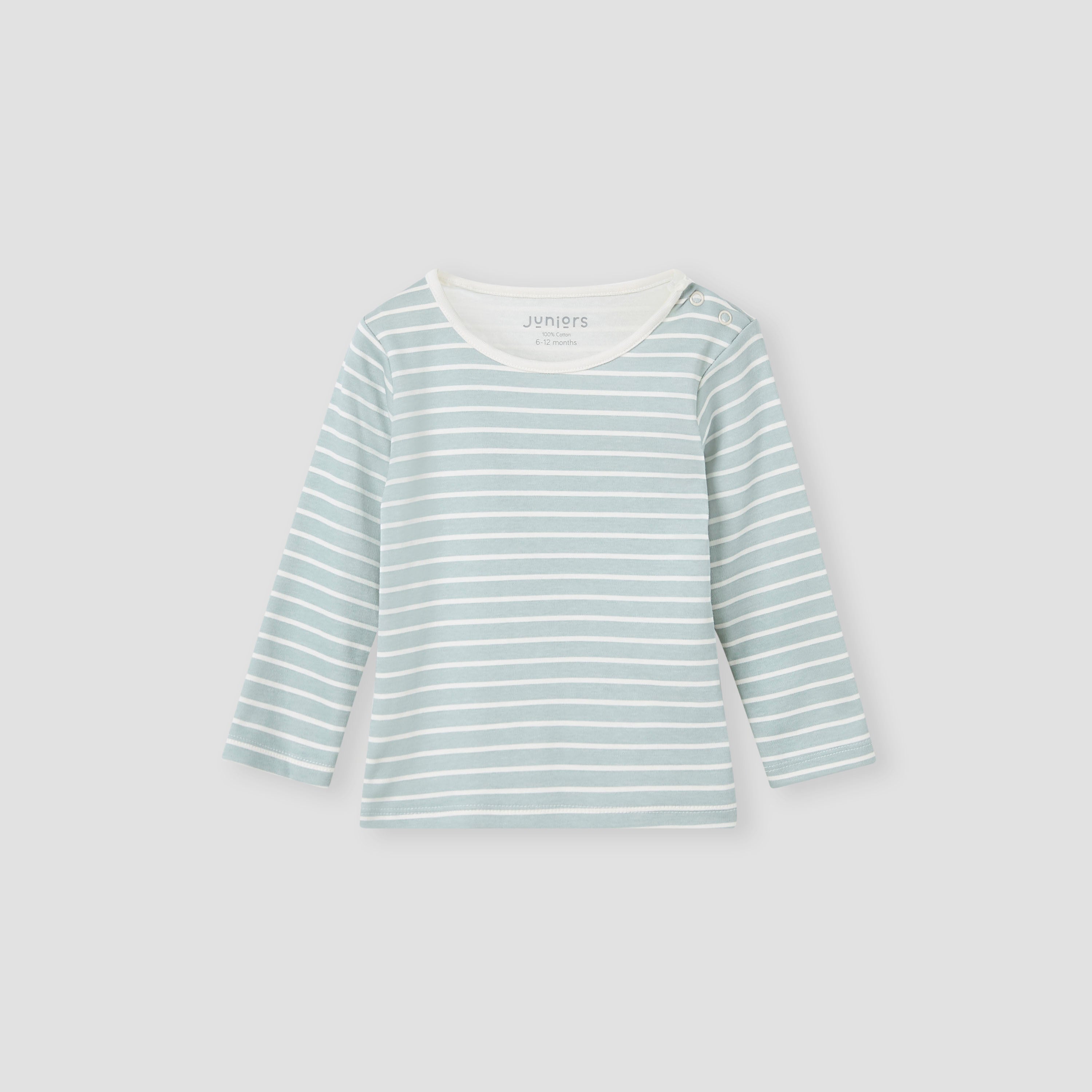 Juniors Striped T-shirt and Pyjama Set
