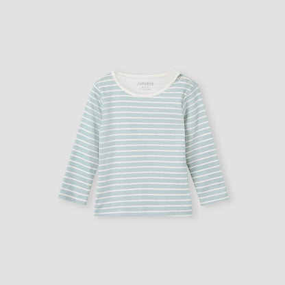 Juniors Striped T-shirt and Pyjama Set