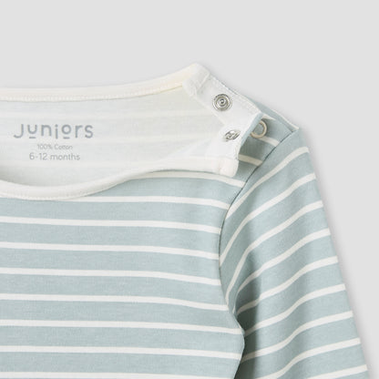 Juniors Striped T-shirt and Pyjama Set