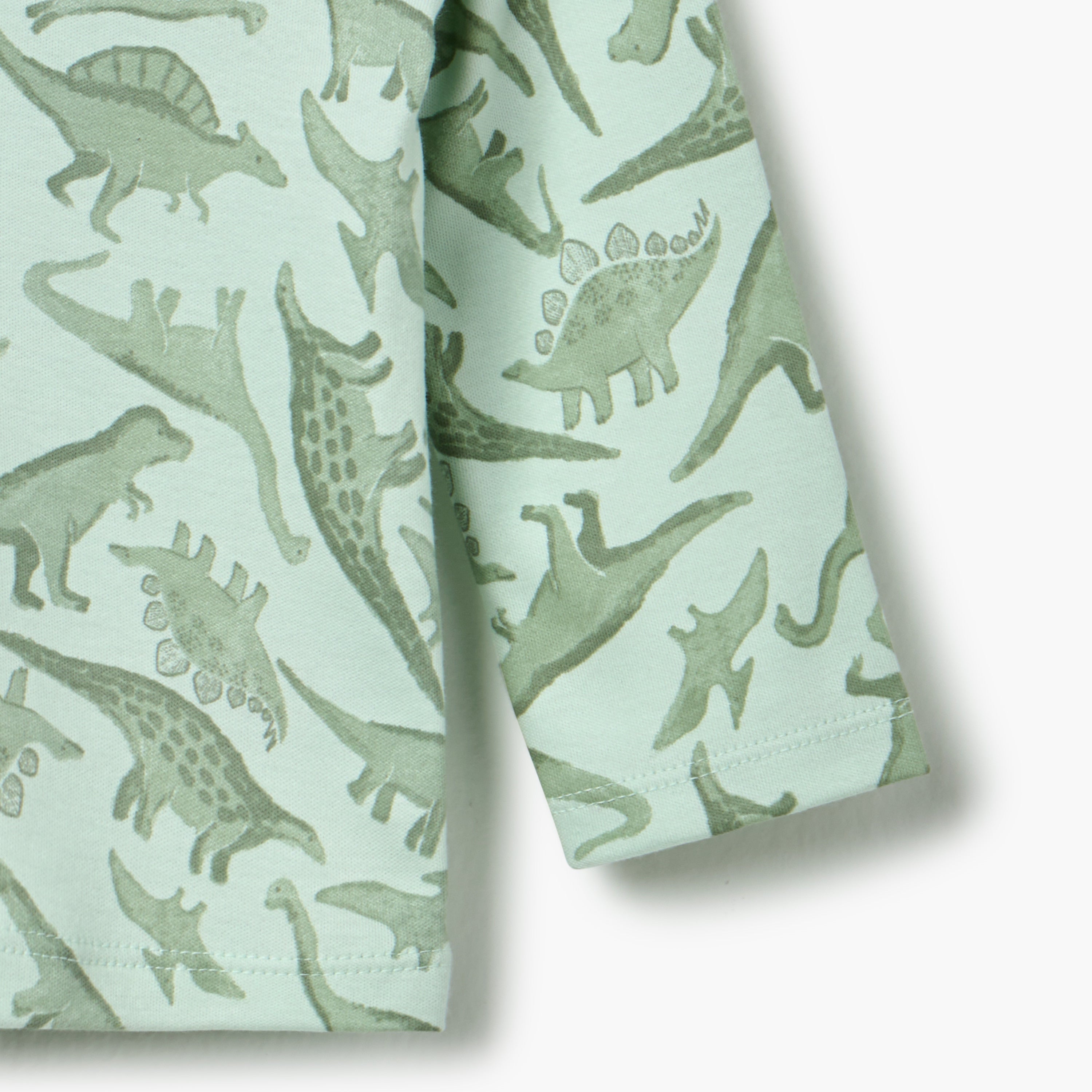 Juniors Dinosaur Print T-Shirt and Pyjama Set