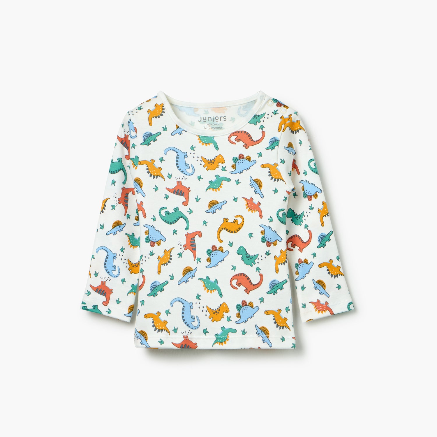 Juniors Dinosaur Print T-Shirt and Pyjama Set