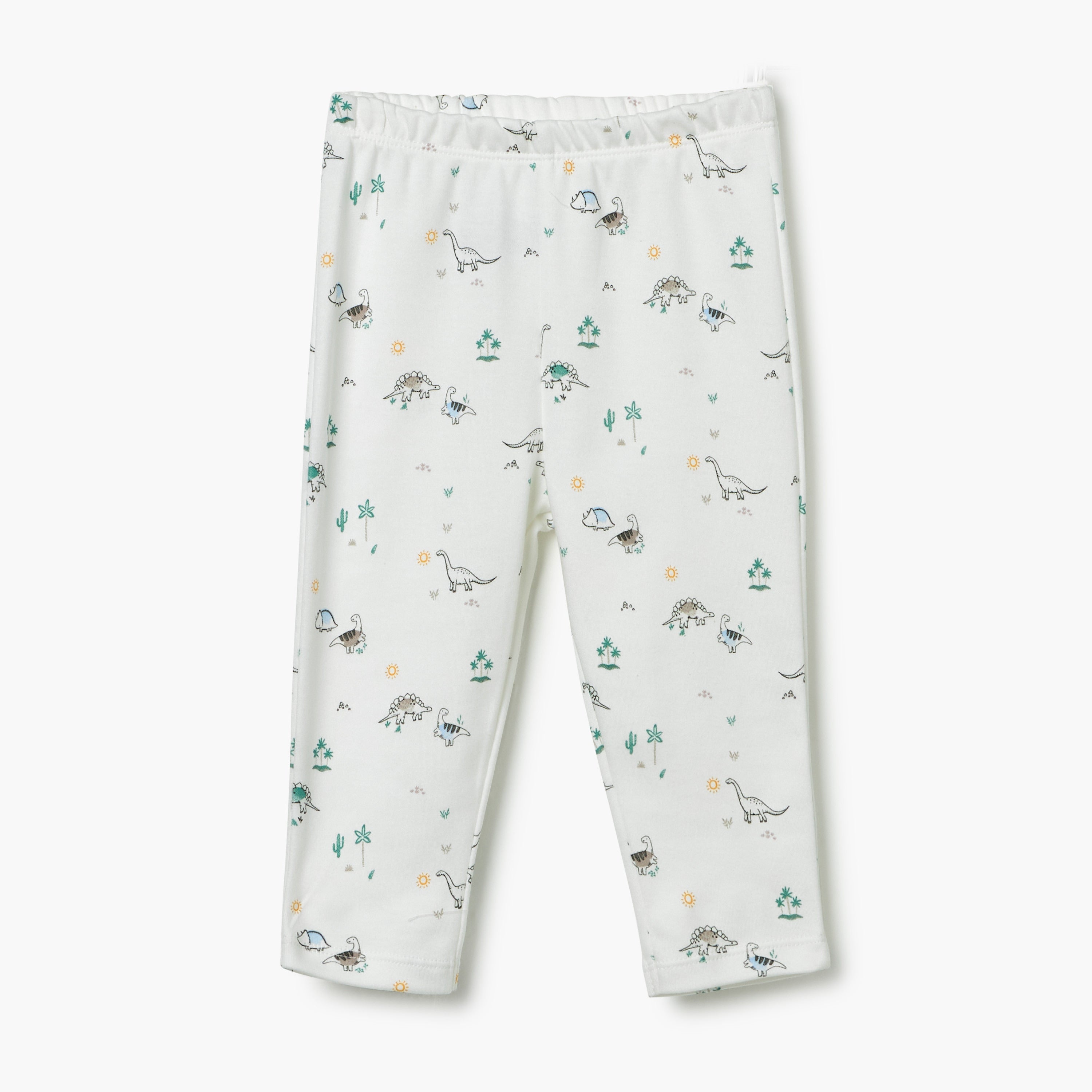 Juniors Dinosaur Print T-Shirt and Pyjama Set