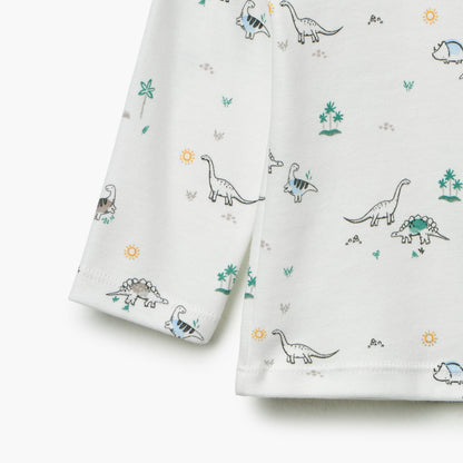 Juniors Dinosaur Print T-Shirt and Pyjama Set