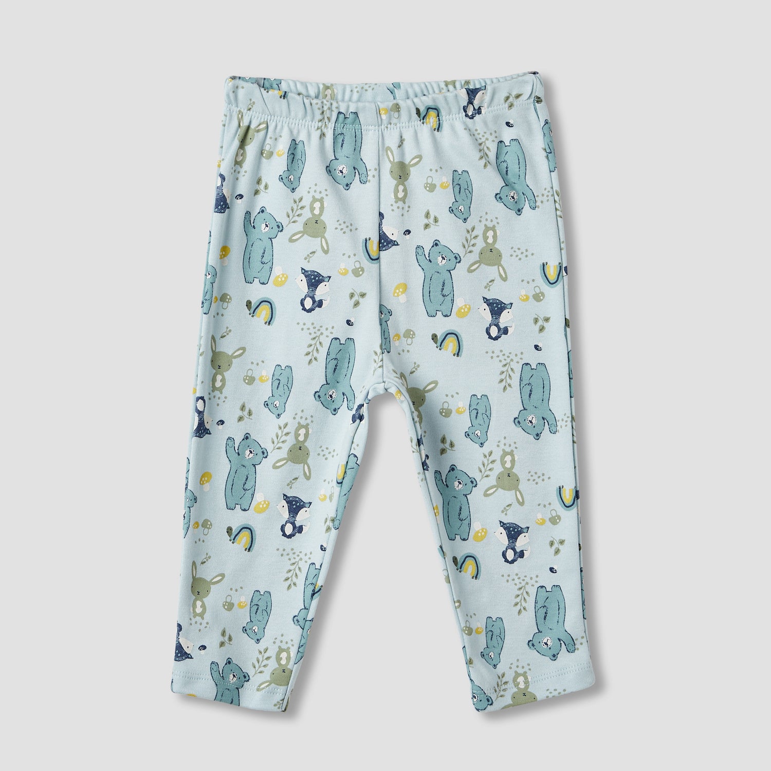 Juniors Bear Print T-shirt and Pyjama Set