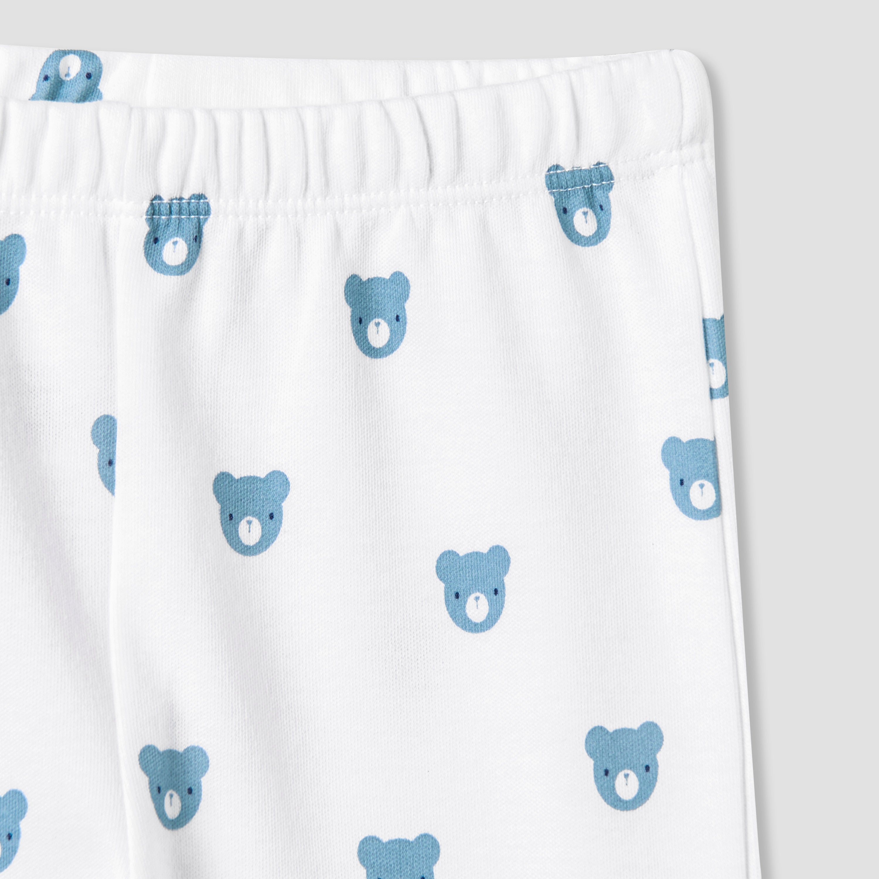 Juniors All-Over Bear Print T-shirt and Pyjama Set