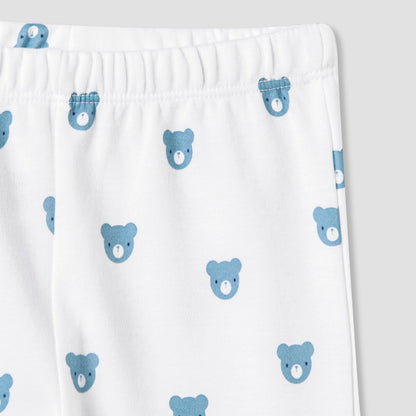 Juniors All-Over Bear Print T-shirt and Pyjama Set