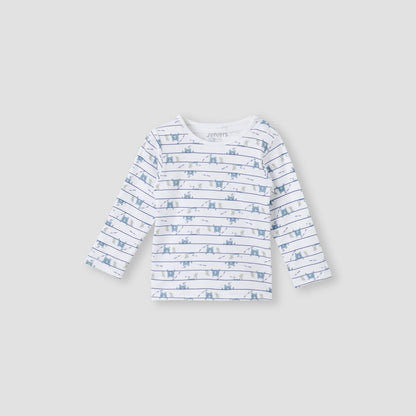 Juniors All-Over Bear Print T-shirt and Pyjama Set
