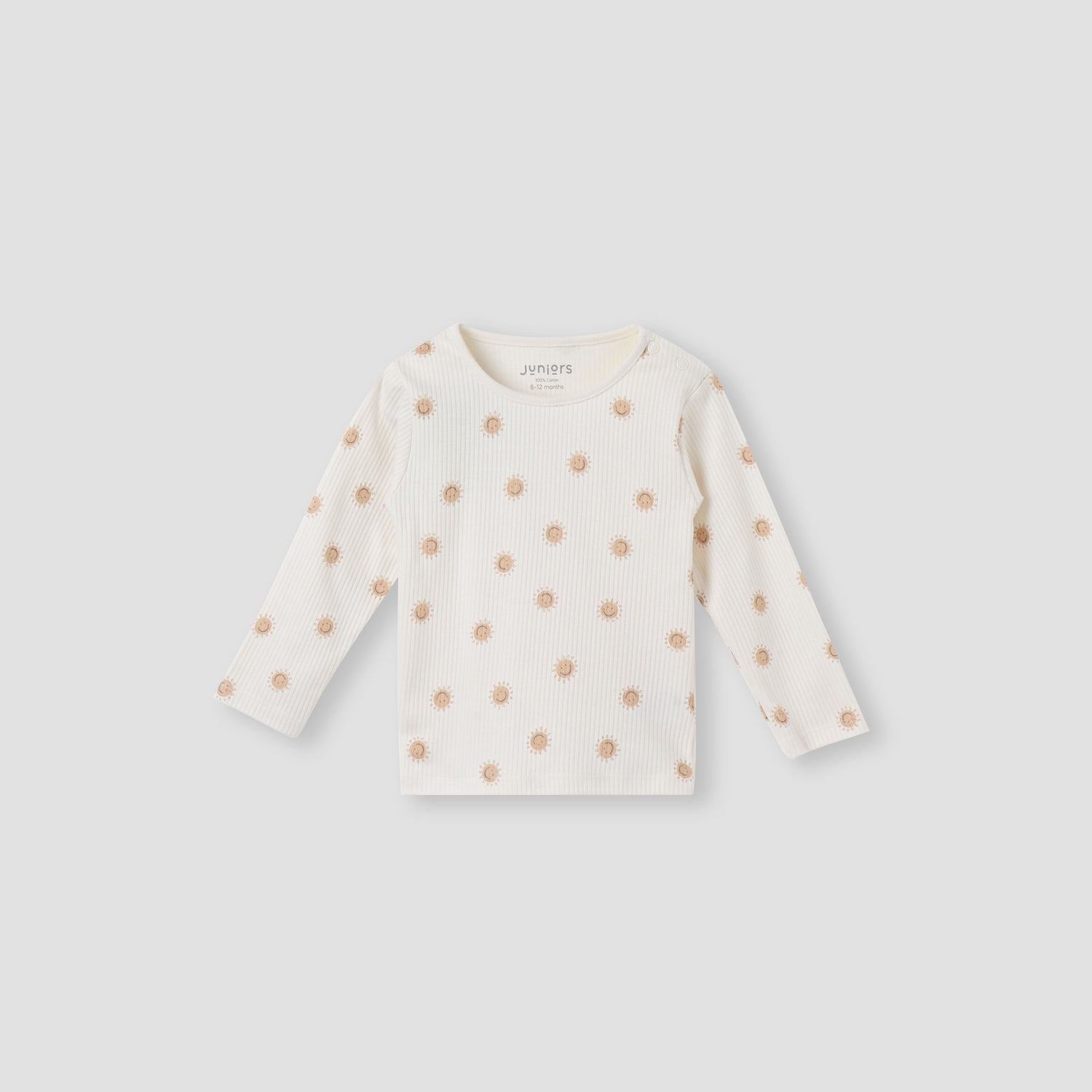 Juniors All-Over Sun Print T-shirt and Pyjama Set