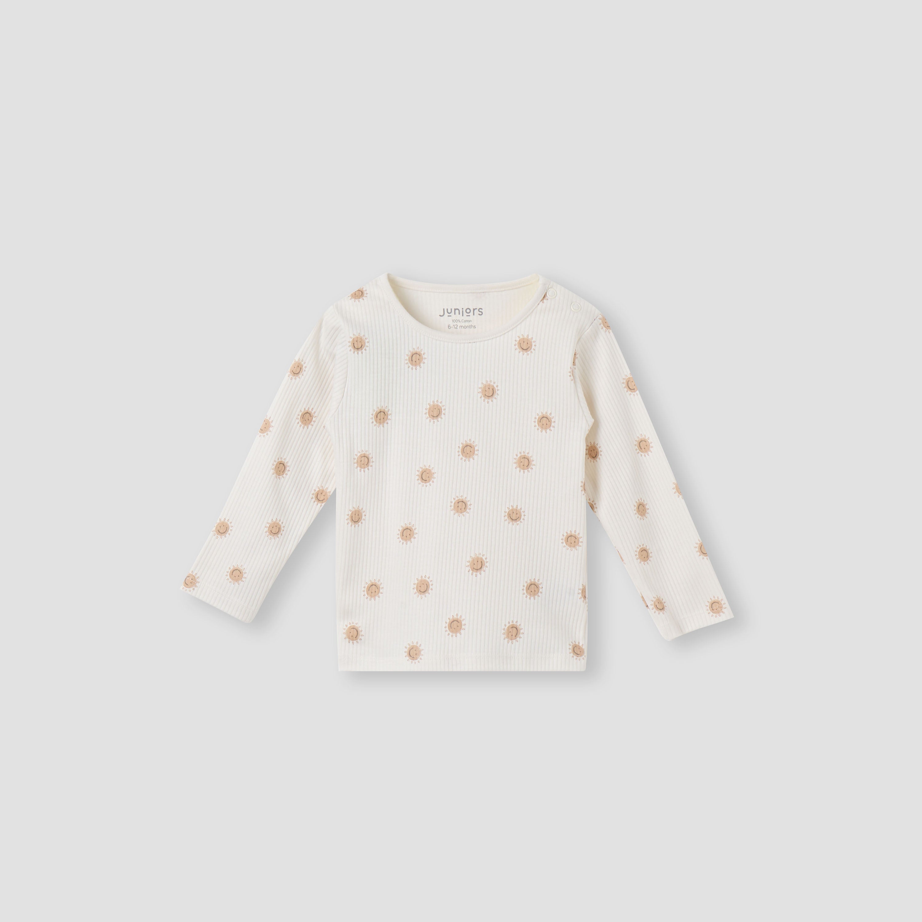 Juniors All-Over Sun Print T-shirt and Pyjama Set