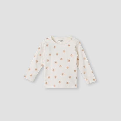 Juniors All-Over Sun Print T-shirt and Pyjama Set