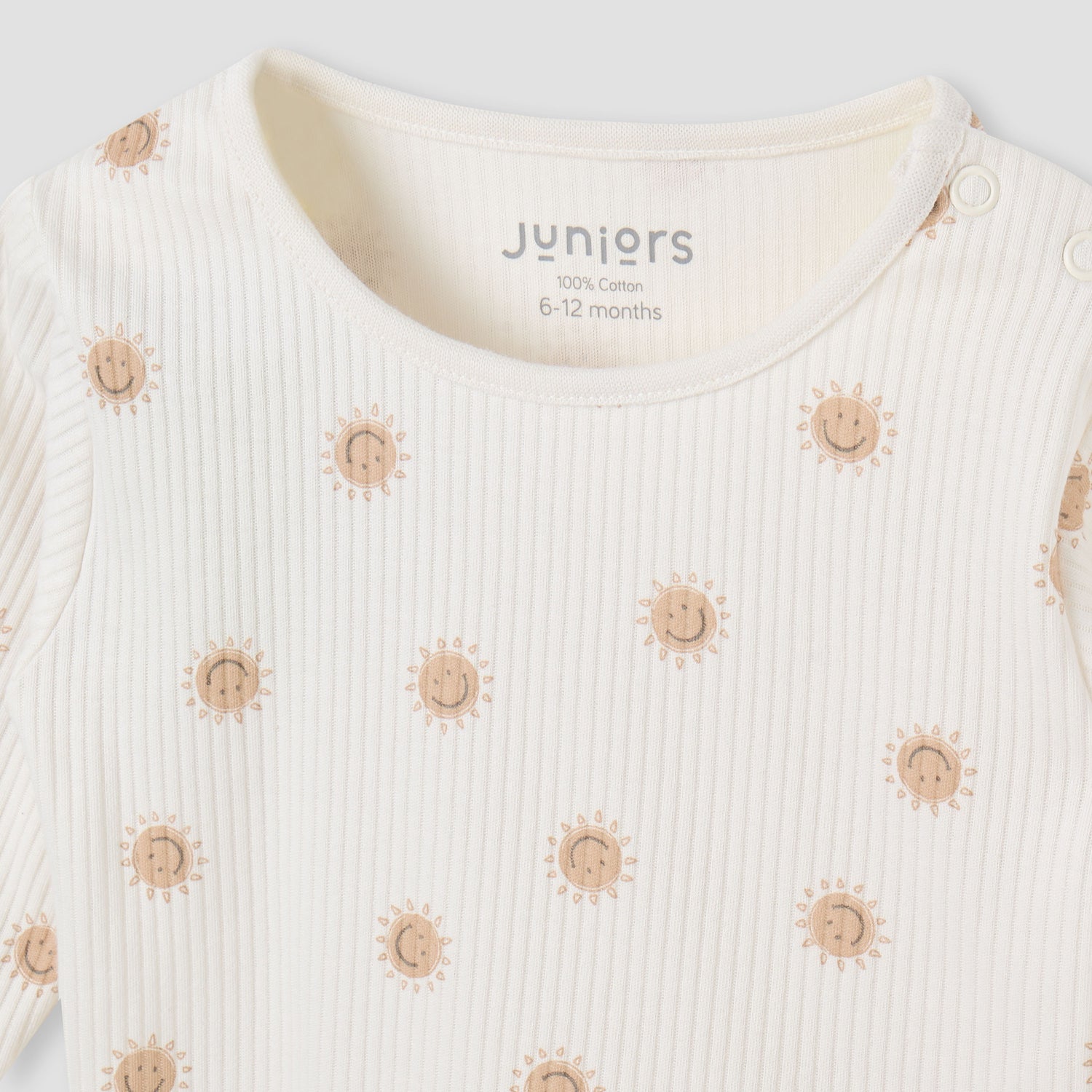 Juniors All-Over Sun Print T-shirt and Pyjama Set
