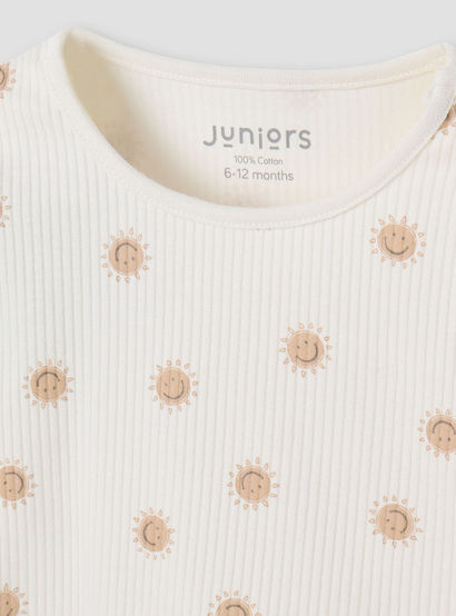 Juniors All-Over Sun Print T-shirt and Pyjama Set-baby-boys-clothing-nightwear-pyjamasets-image-4