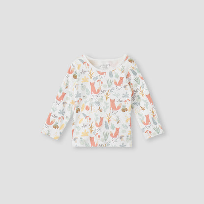 Juniors All-Over Animal Print T-shirt and Pyjama Set