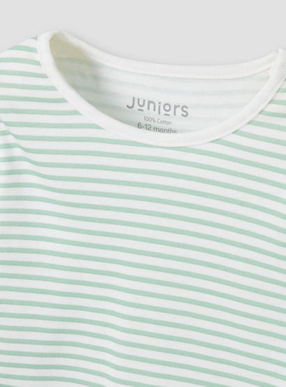 Juniors Striped T-shirt and Pyjama Set-baby-boys-clothing-nightwear-pyjamasets-image-5
