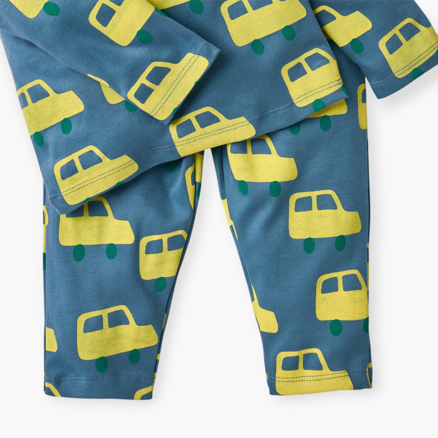Juniors Car Print T-shirt and Pyjama Set