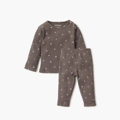 Juniors Printed T-shirt and Pyjama Set