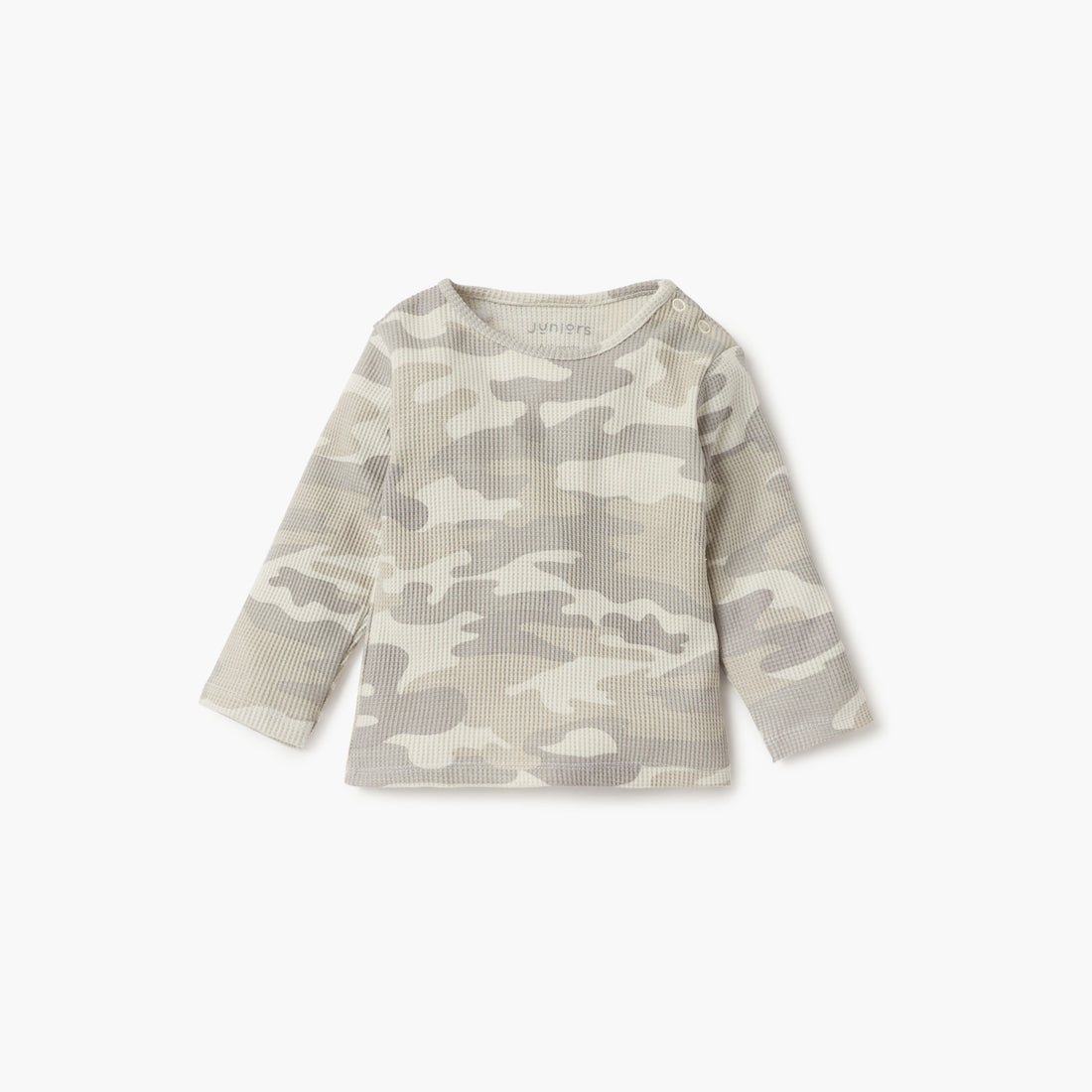 Juniors All-Over Camouflage Print T-shirt and Pyjama Set