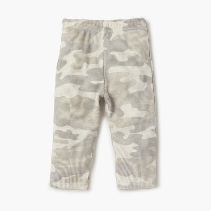 Juniors All-Over Camouflage Print T-shirt and Pyjama Set