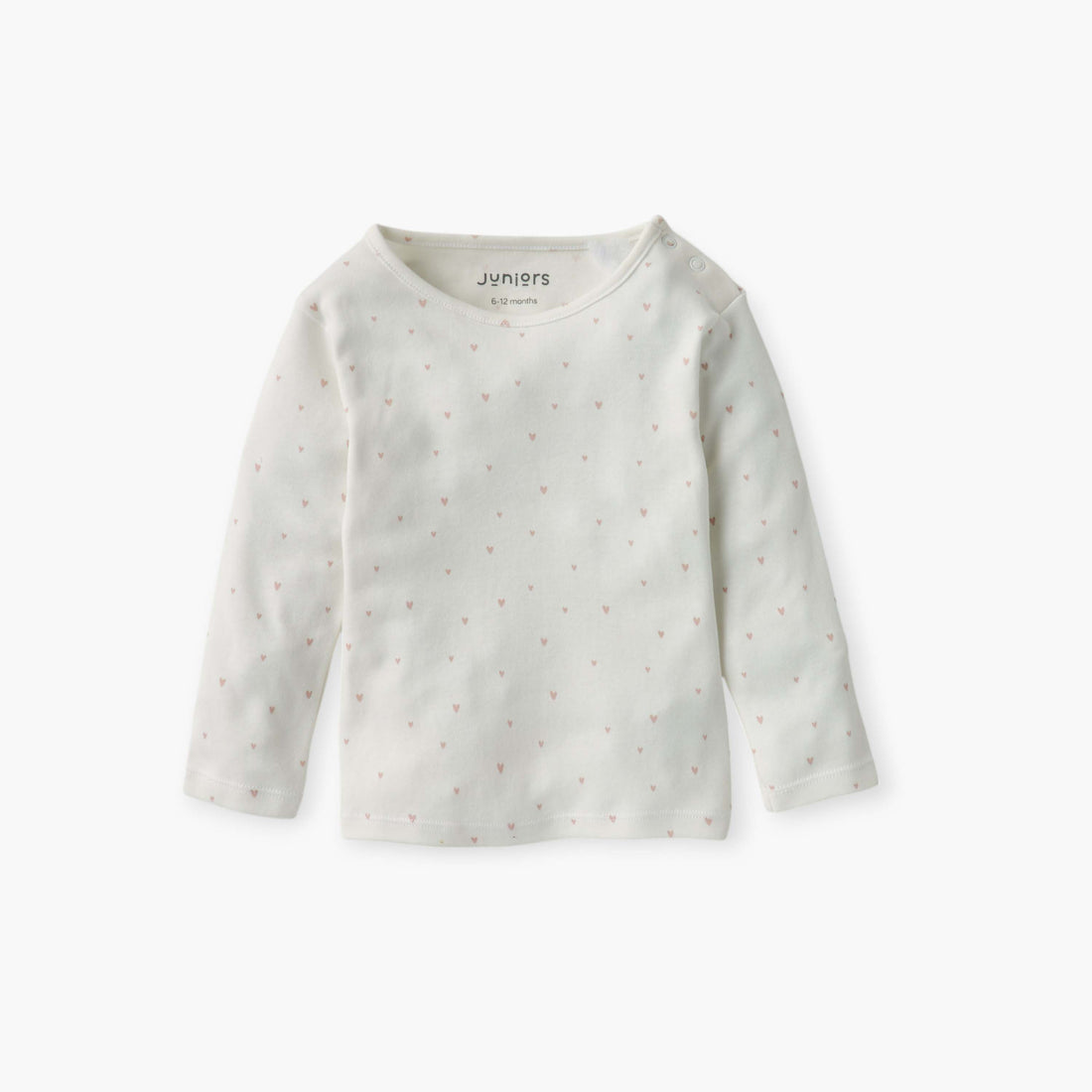 Juniors Heart Print T-shirt and Pyjama Set