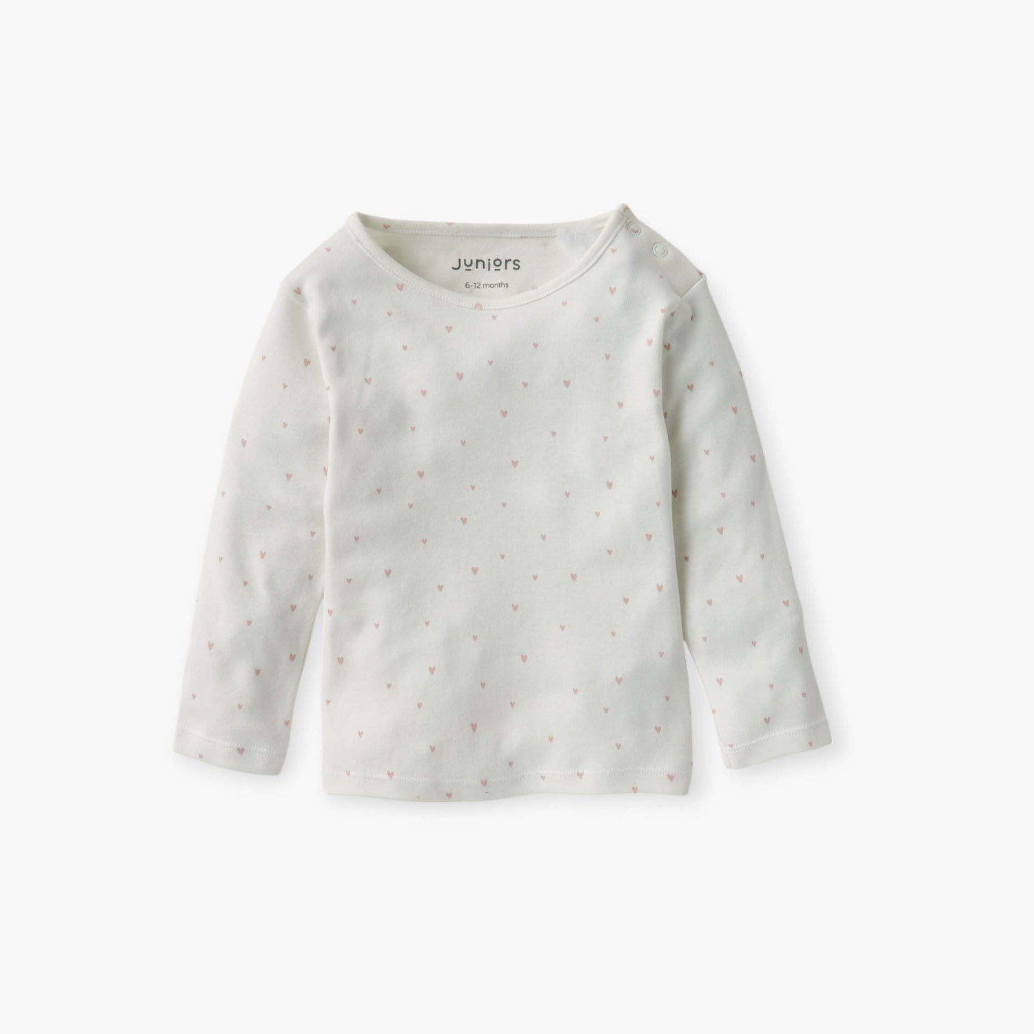 Juniors Heart Print T-shirt and Pyjama Set