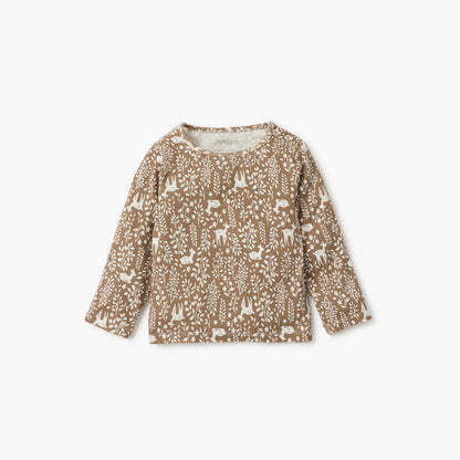 Juniors Pyjama Set with Bear Print - Cotton - Long Sleeves - Collar