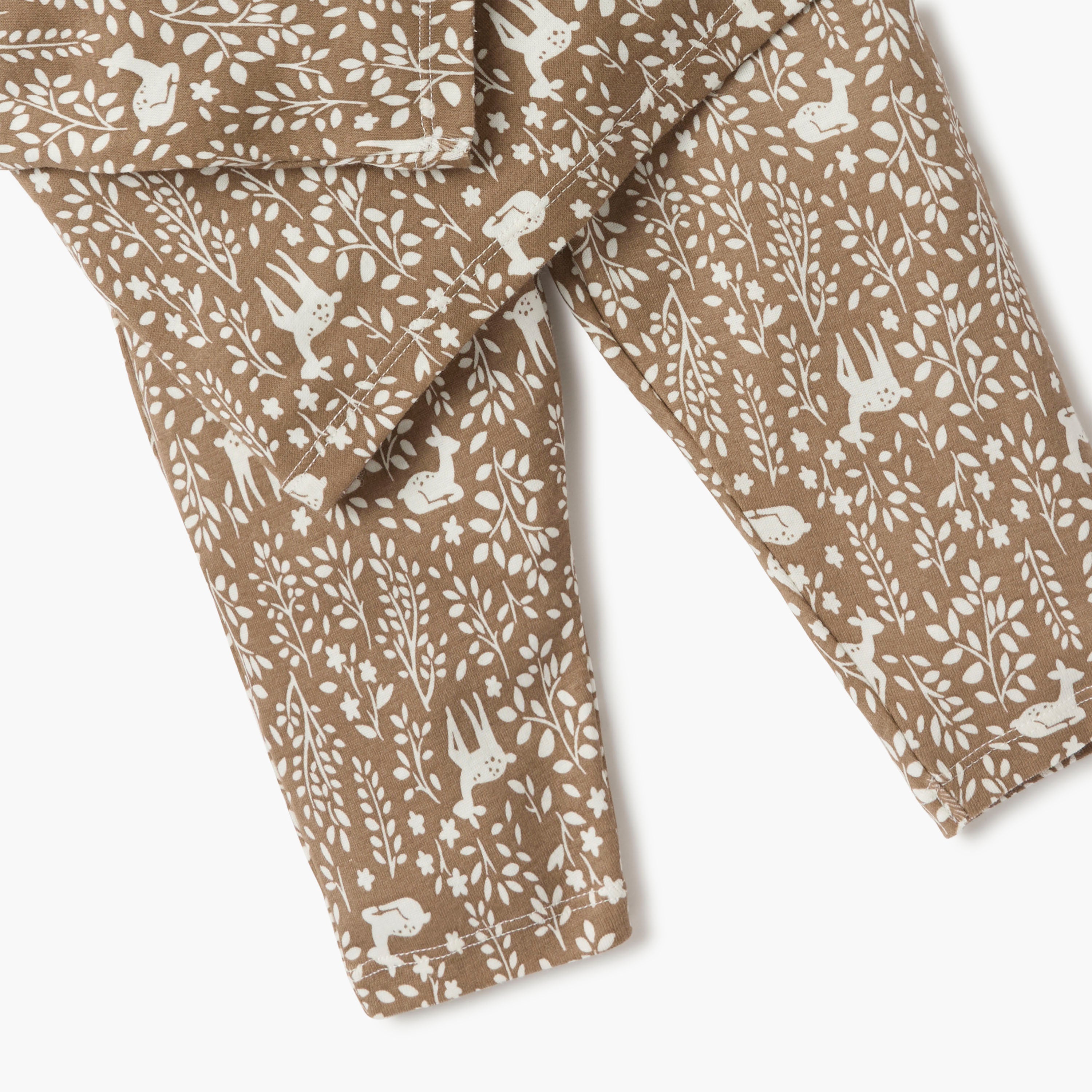 Juniors Pyjama Set with Bear Print - Cotton - Long Sleeves - Collar