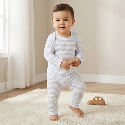 Juniors Striped T-shirt and Pyjama Set