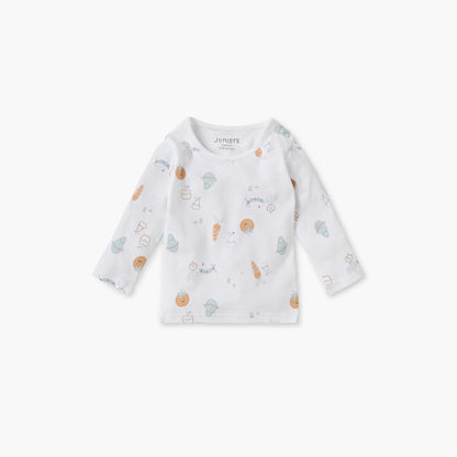 Juniors Printed T-shirt and Pyjama Set