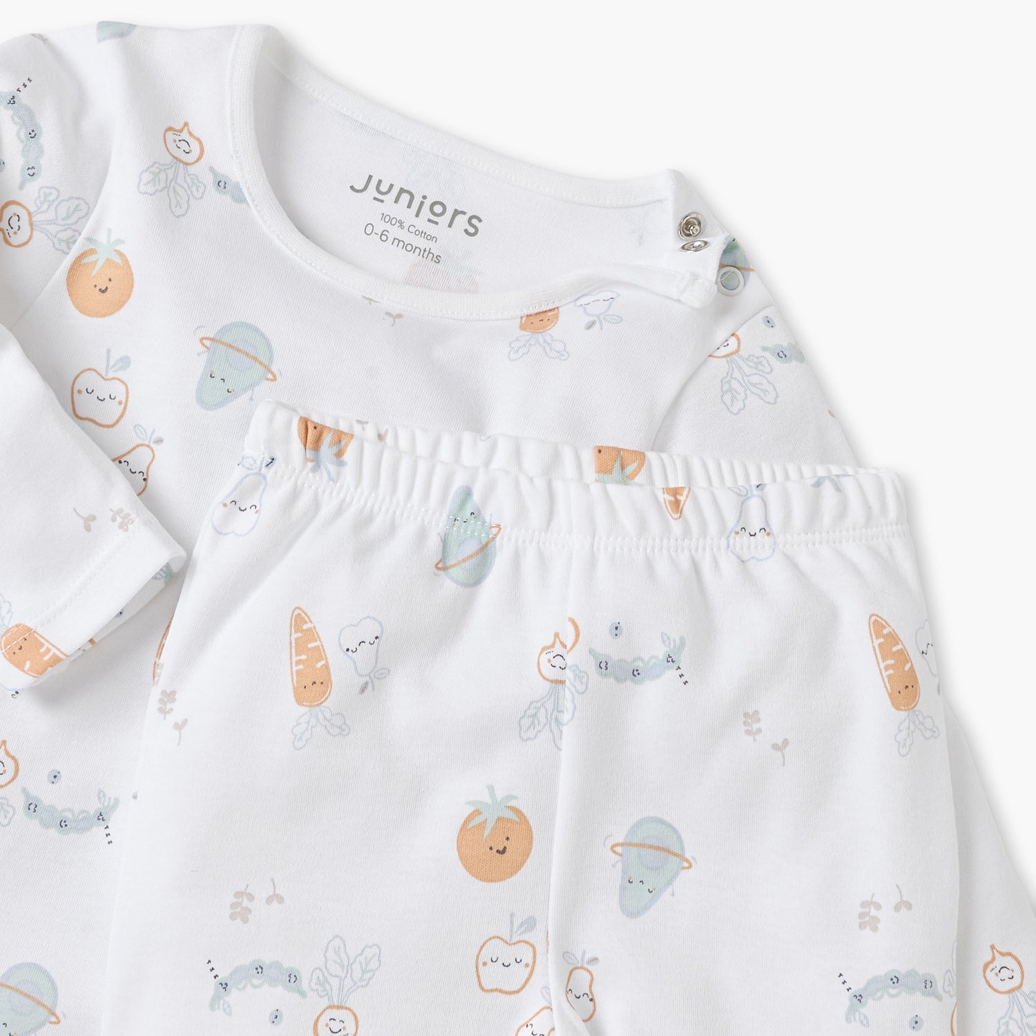 Juniors Printed T-shirt and Pyjama Set