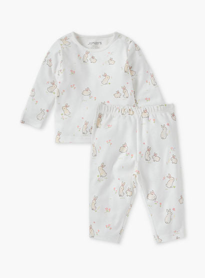 Juniors Pyjama Set with Safari Print - Cotton - Long Sleeves - Henley Neck-promo_babyshop_Buy3for99_UAE130126-image-2