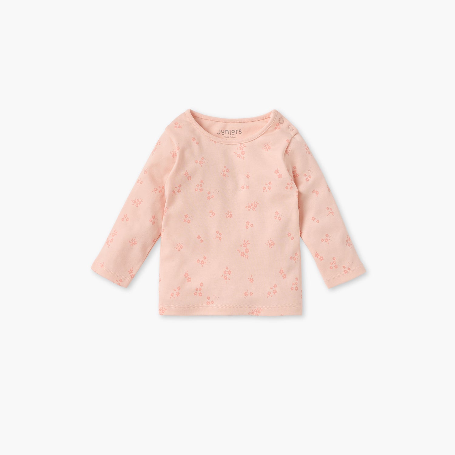 Juniors Floral Print T-shirt and Pyjama Set