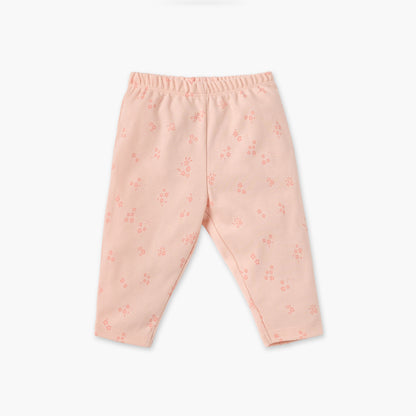Juniors Floral Print T-shirt and Pyjama Set