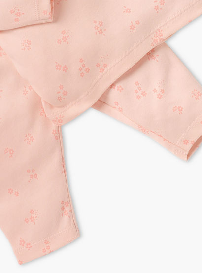 Juniors Floral Print T-shirt and Pyjama Set-baby-boys-clothing-nightwear-pyjamasets-image-6