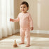 Juniors Floral Print T-shirt and Pyjama Set - Pink / 18-24 mths
