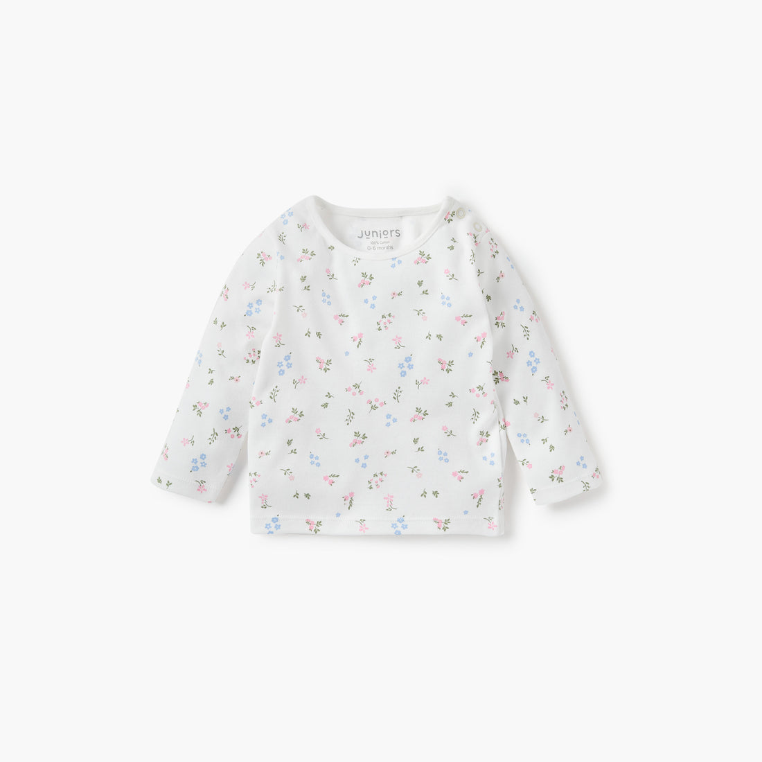 Juniors Floral Print T-shirt and Pyjama Set