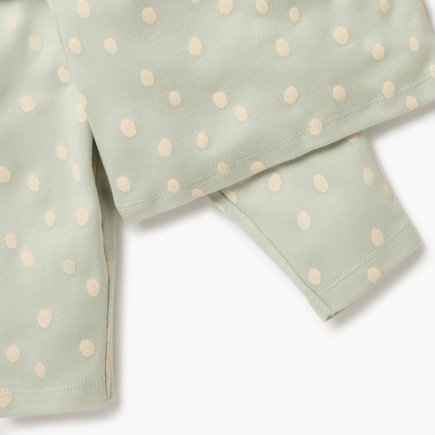 Juniors Polka Dot Print T-shirt and Pyjama Set