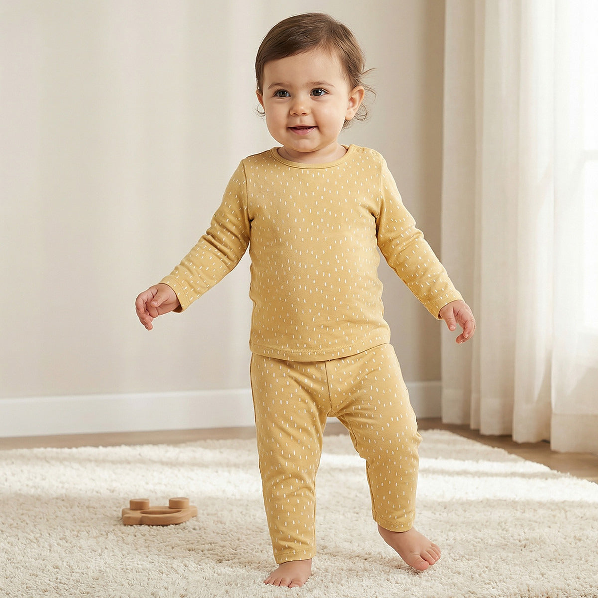 Juniors Printed T-shirt and Pyjama Set
