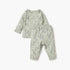Juniors Animal Print T-shirt and Pyjama Set - Green / 12-18 mths