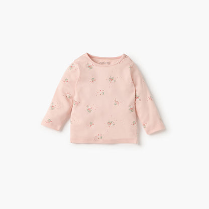 Juniors Floral Print T-shirt and Pyjama Set