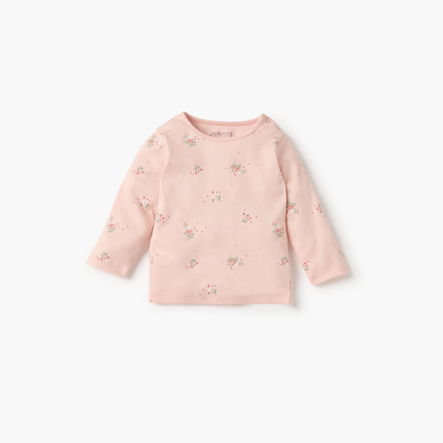 Juniors Floral Print T-shirt and Pyjama Set