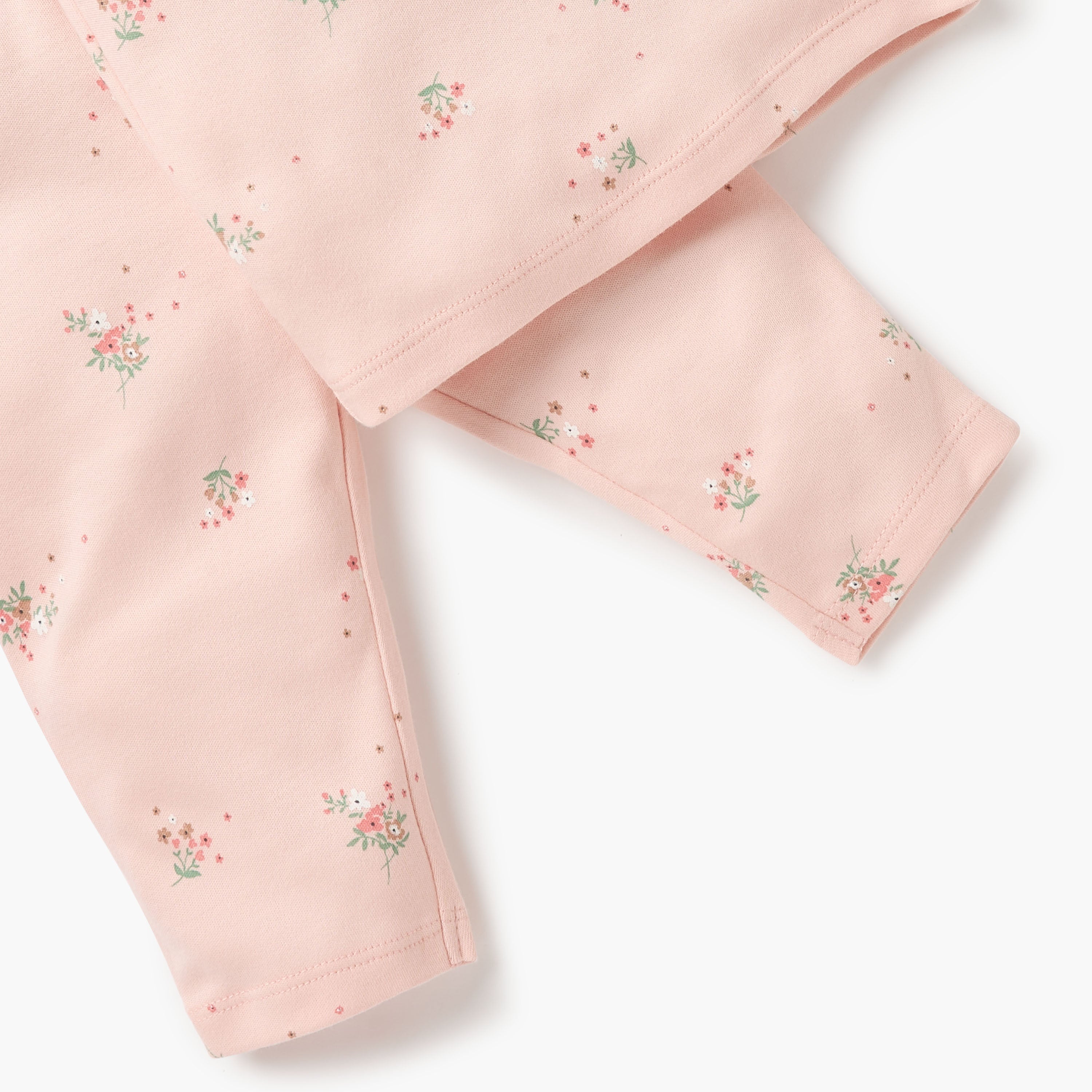Juniors Floral Print T-shirt and Pyjama Set