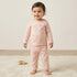 Juniors Floral Print T-shirt and Pyjama Set - Pink / 18-24 mths