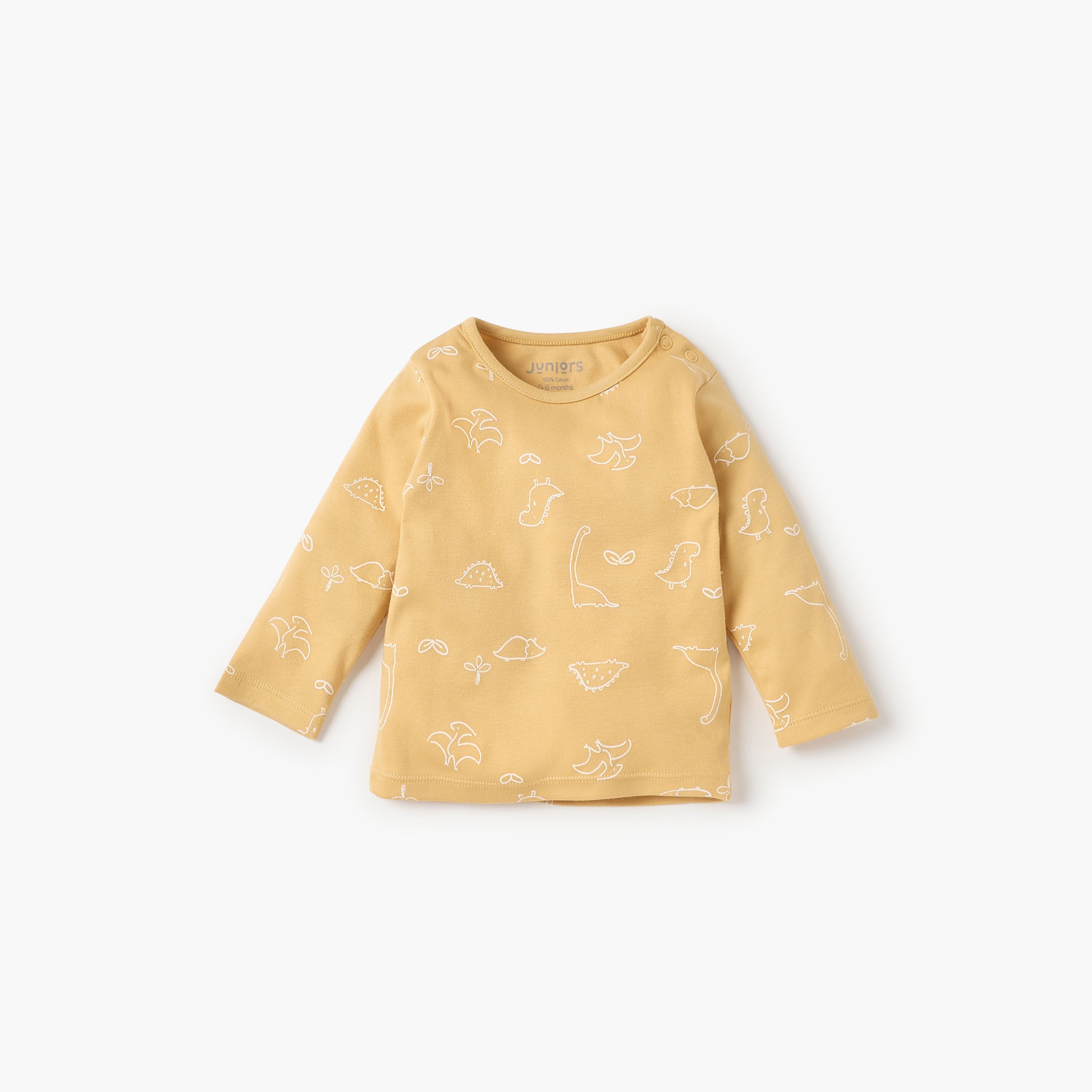 Juniors Dinosaur Print T-shirt and Pyjama Set