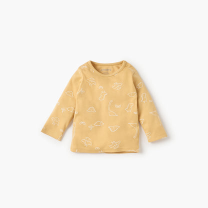 Juniors Dinosaur Print T-shirt and Pyjama Set