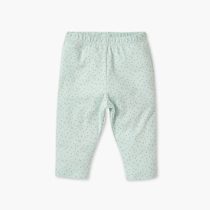 Juniors Polka Dot Print T-shirt and Pyjama Set