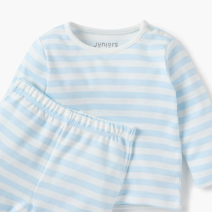 Juniors Striped T-shirt and Pyjama Set