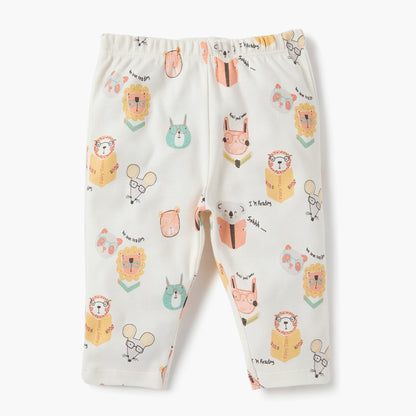 Juniors All-Over Animal Print T-shirt and Pyjama Set