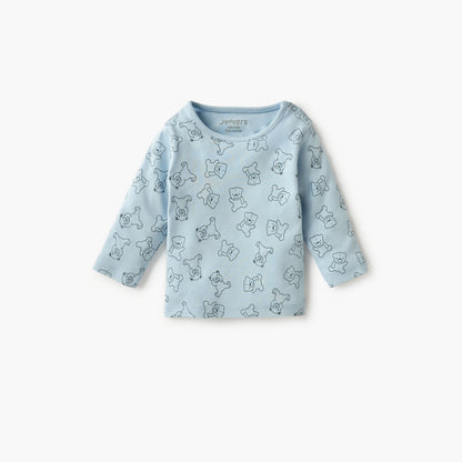 Juniors Tiger Print Long Sleeves T-shirt and Pyjama Set