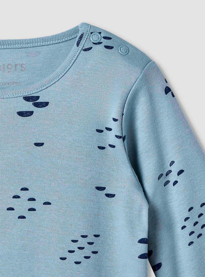 Juniors All-Over Print T-shirt and Pyjama Set-baby-girls-clothing-nightwear-pyjamasets-image-5